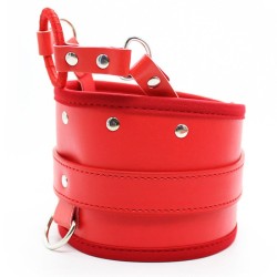 Collar With Ring Gag - Belt